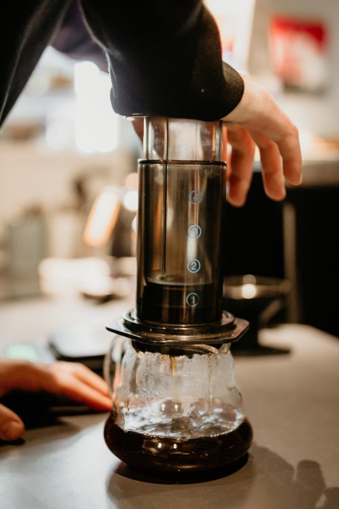 Ricetta base per estrarre il caffè con l'Aeropress