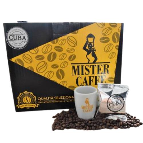 50 Capsule Compatibili Lavazza Espresso Point* Caffè Monorigine Cuba