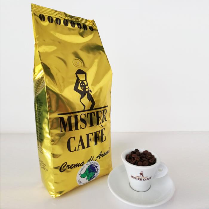 Caffè in grani miscela Arabica 100% 1 kg