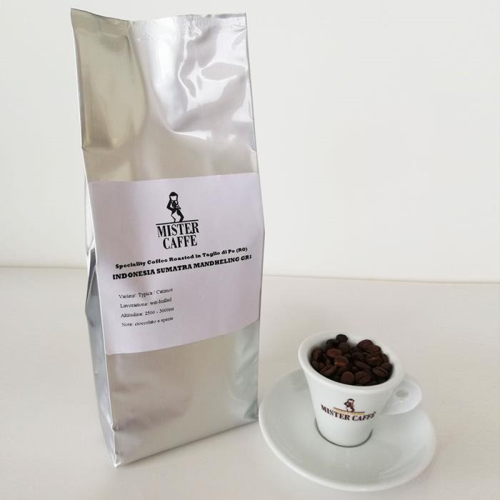 Caffè in grani monorigine Sumatra 1 kg