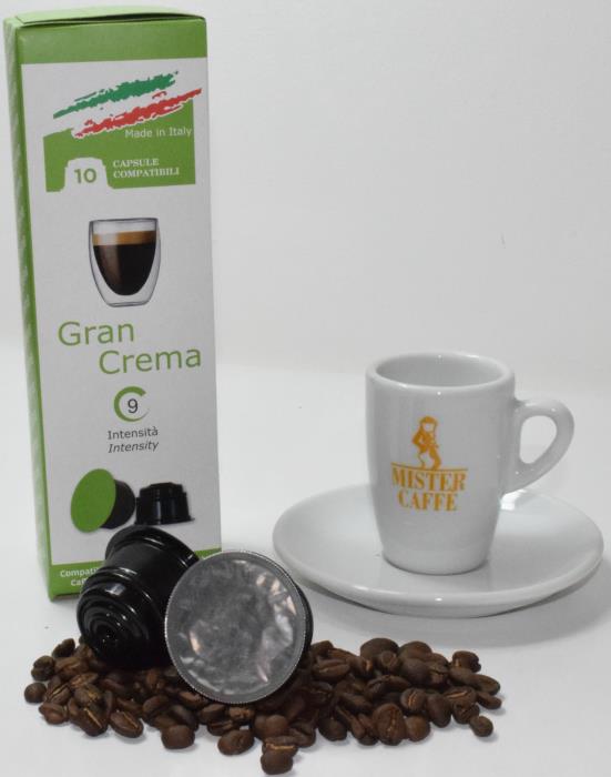 10 Capsule Compatibili Caffitaly Gran Crema