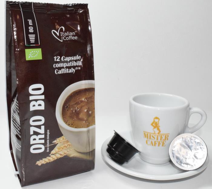 12 Capsule Compatibili Caffitaly* Orzo Biologico