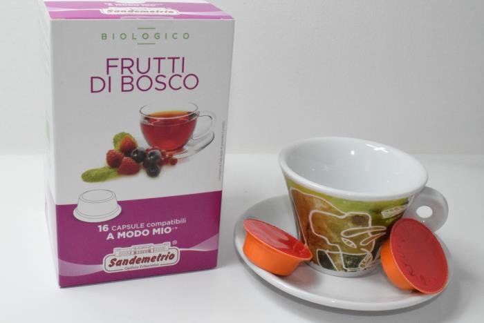 16 Capsule Compatibili Lavazza A Modo Mio* Tisana Frutti Di Bosco Bio