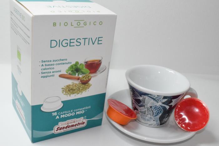 16 Capsule Compatibili Lavazza A Modo Mio* Tisana Digestiva Bio