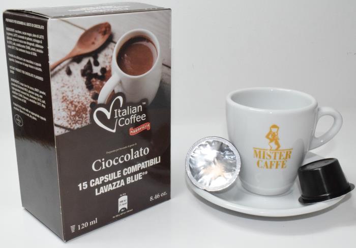 15 Capsule Compatibili Lavazza Blue* Cioccolato 