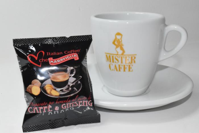 25 Capsule Compatibili Lavazza Espresso Point* Caffè Al Ginseng Amaro