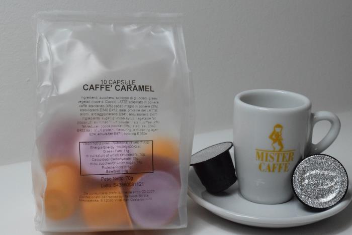 10 Capsule Compatibili Nespresso CAffè Caramel