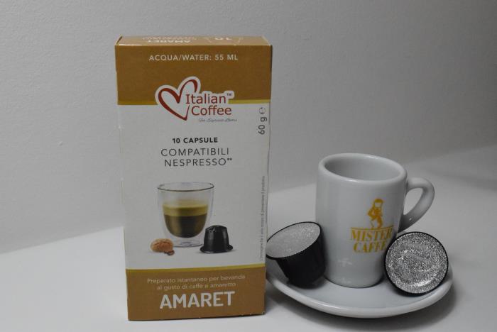 10 Capsule Compatibili Nespresso* Amaretto
