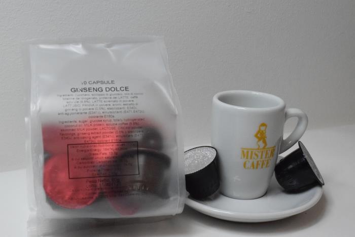 10 Capsule Compatibili Nespresso* Ginseng Dolce