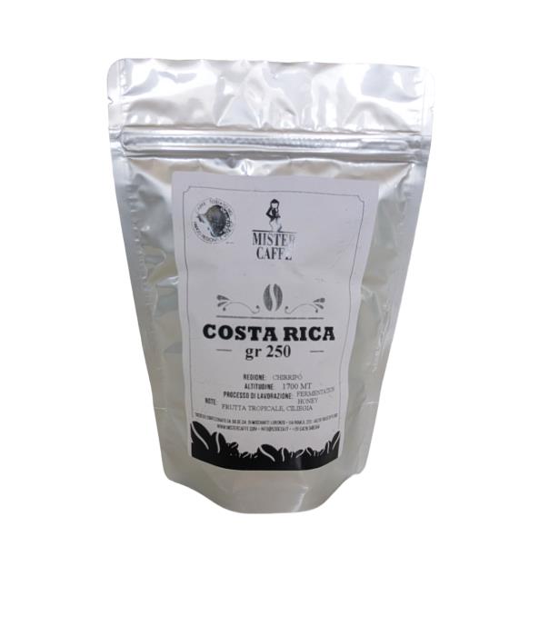 Caffè Specialty in grani Costa Rica Catuai 250 gr Mister Caffè