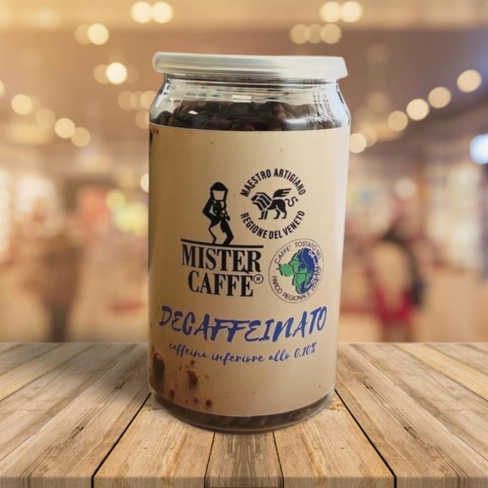 Lattina di Caffè Decaffeinato macinato 100 gr Mister Caffè