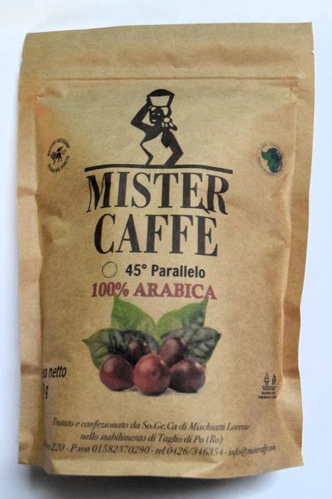 Caffè in grani 45° Parallelo 250 gr