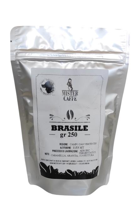 Caffè in grani specialty Brasile Yellow Catucai 250 gr Mister Caffè