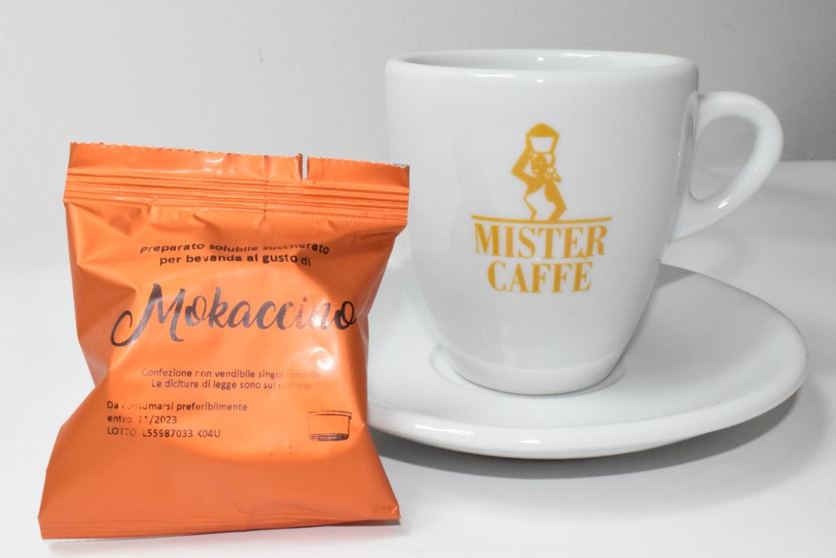 50 Capsule Compatibili Lavazza Espresso Point Mokaccino Mister Caffè