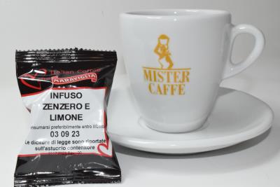 25 Capsule Compatibili Lavazza Espresso Point* Infuso Zenzero e Limone