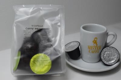 10 Capsule Compatibili Nespresso* Caffè Pistacchio