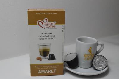 10 Capsule Compatibili Nespresso* Amaretto