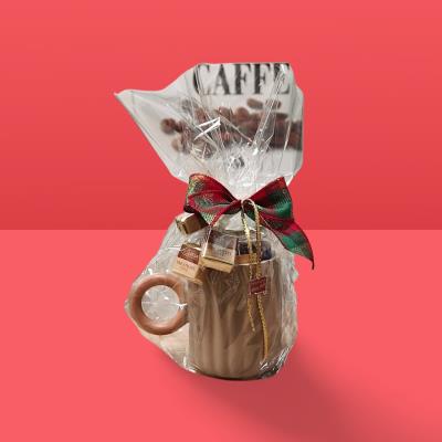 Tazza Regalo Natale 2025 Caffè e Cioccolato