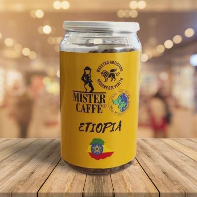 Lattina di Caffè Etiopia macinato 100 gr Mister Caffè