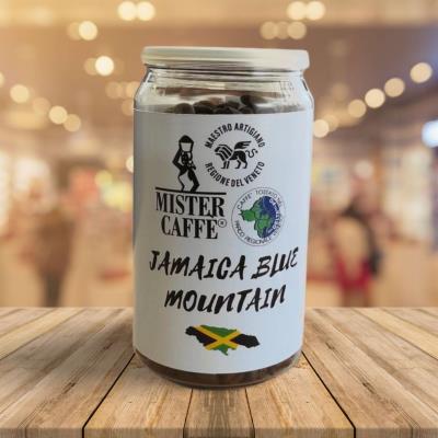 Lattina di Caffè Giamaica Blue Mountain in grani 100 gr Mister Caffè